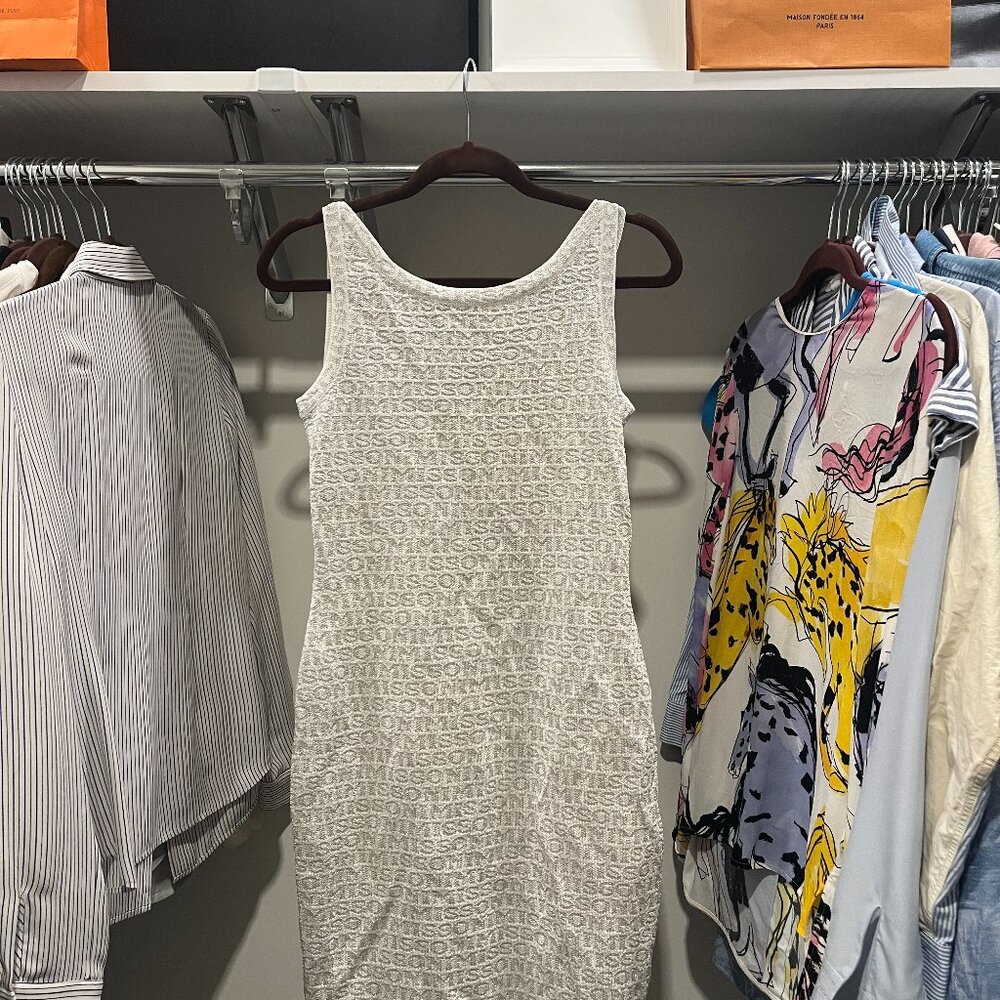 Missoni Silver short Dress size 38